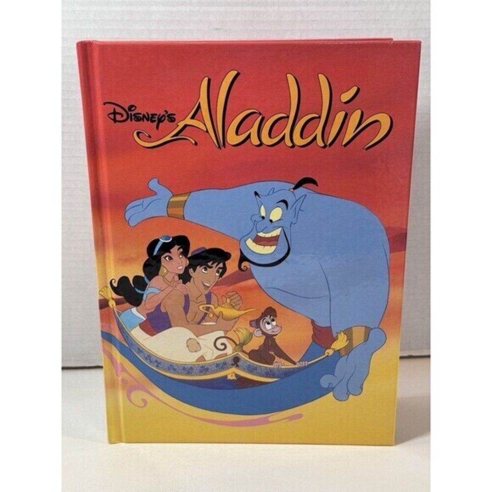 Disney Classic Series Aladdin Hardcover Book Storybook Vintage 1992